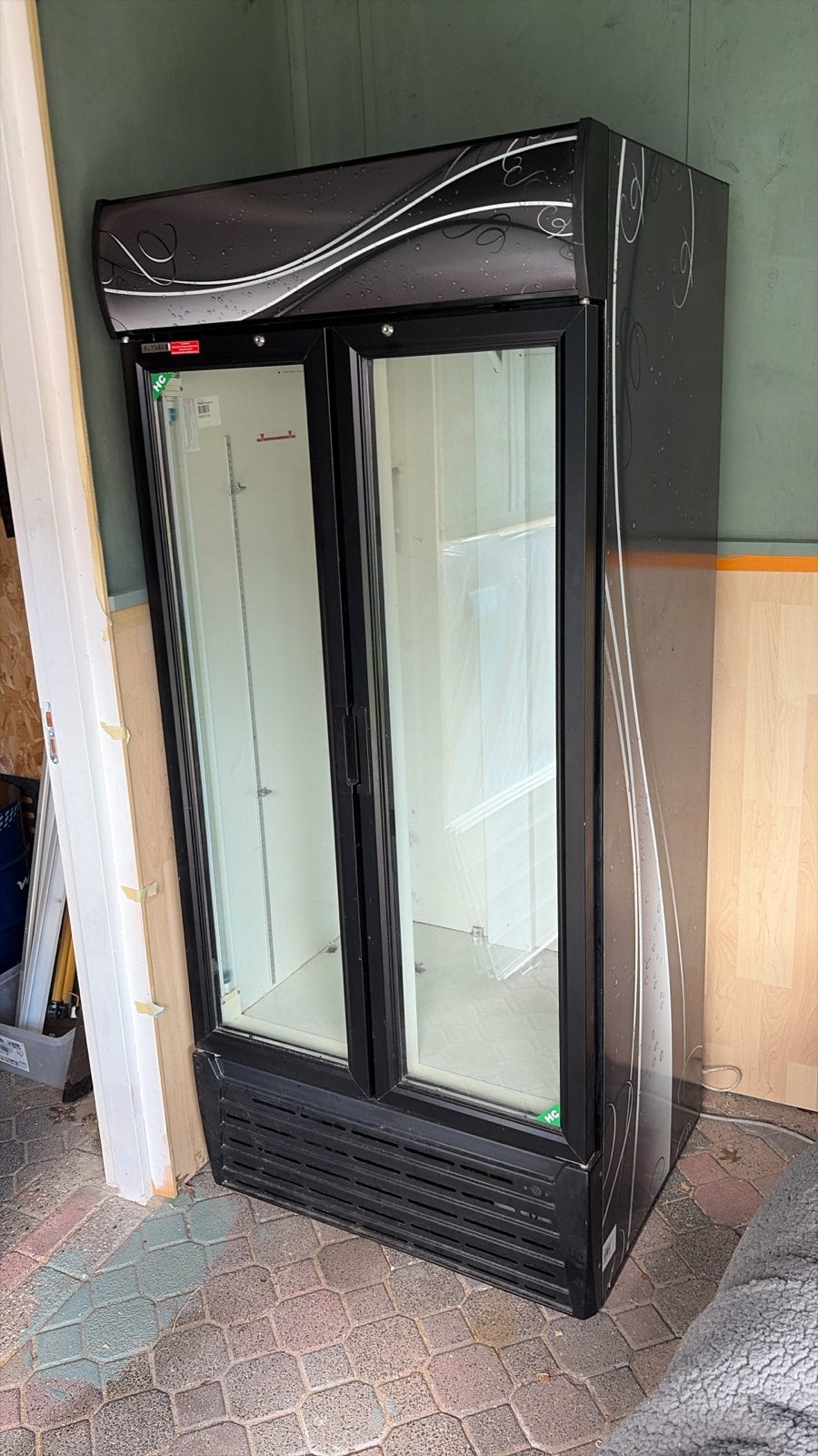 Nette Coca Cola Zero koelkast - 90 cm breed - Koelt niet, Ophalen, 200 liter of meer, 60 cm of meer, 160 cm of meer
