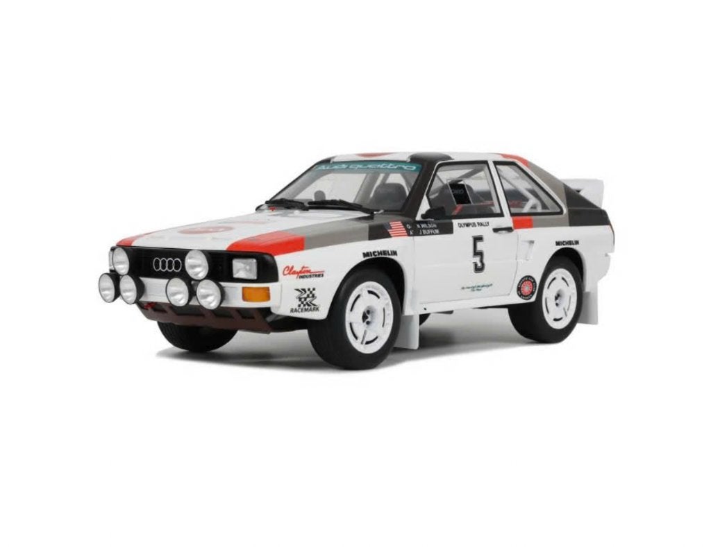 Audi Sport quattro Olympus Rally '86 OTTO MOBILE 1/18 OT1159, Hobby en Vrije tijd, Modelauto's | 1:18, Ophalen of Verzenden, Nieuw