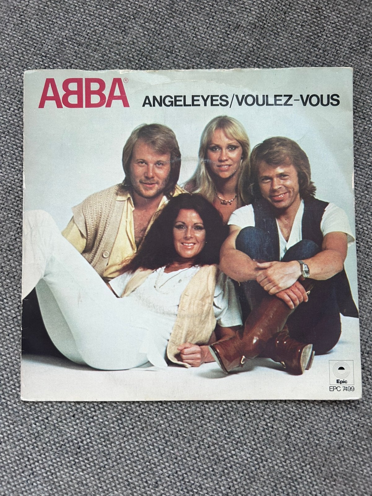 ABBA Angeleyes / Voulez-Vous, Ophalen of Verzenden, Zo goed als nieuw, 7 inch, Pop
