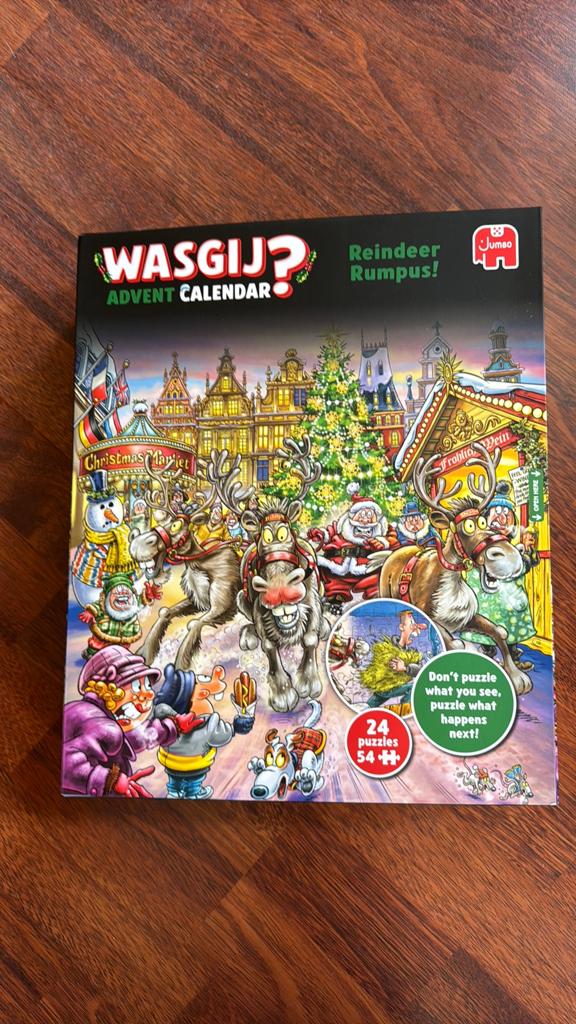 Puzzel Was Gij Advent 2025 Compleet, Ophalen, 500 t/m 1500 stukjes, Zo goed als nieuw