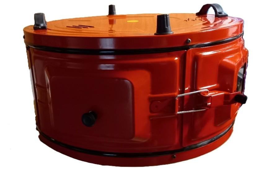 Teffo ronde oven - vrijstaand - thermo - 42 liter - rood, Minder dan 45 cm, Oven, Nieuw, Ophalen of Verzenden