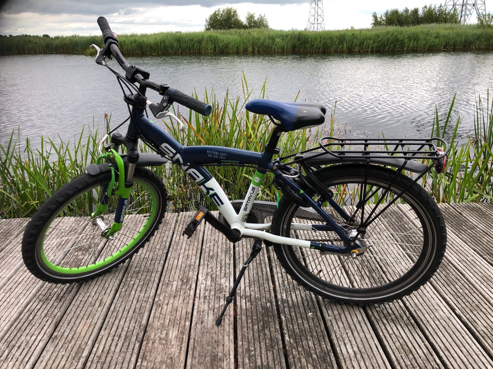 Snake Sportive Bike 22 inch kinderfiets, Ophalen, Gebruikt, Velgrem, 20 inch of meer
