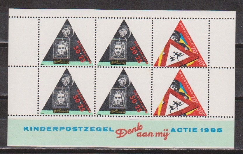 NVPH 1344 PF Kinderzegels 1985 Blokken 1965/2000 voor 10% CW, Ophalen of Verzenden, Na 1940, Postfris
