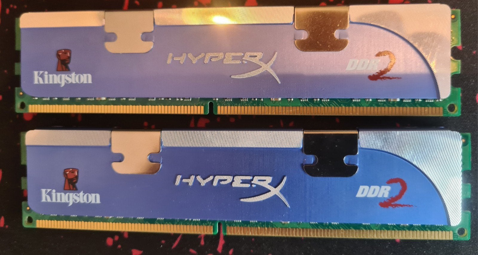 Kingston HyperX DDR2 RAM 2x2GB (4GB totaal), Computers en Software, RAM geheugen, Gebruikt, Ophalen of Verzenden, DDR2, Desktop