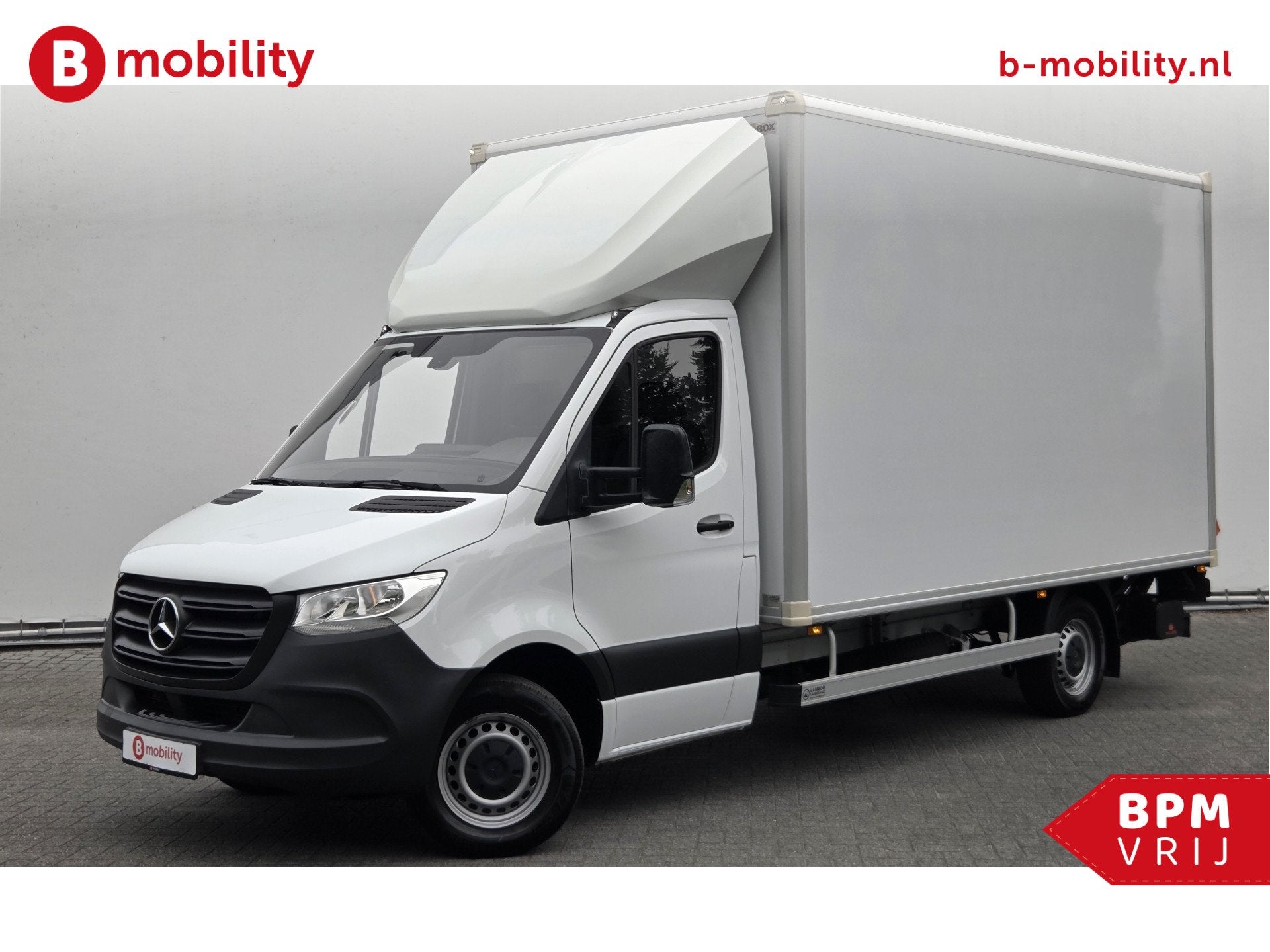 Mercedes-Benz Sprinter 315 1.9 CDI Citybox Bakwagen+Laadklep, Auto's, Gebruikt, 4 cilinders, 150 pk, Wit