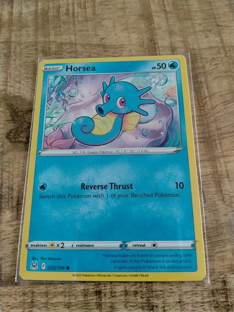 Pokemon Lost Origin , Horses 035/196, Verzenden, Zo goed als nieuw, Losse kaart