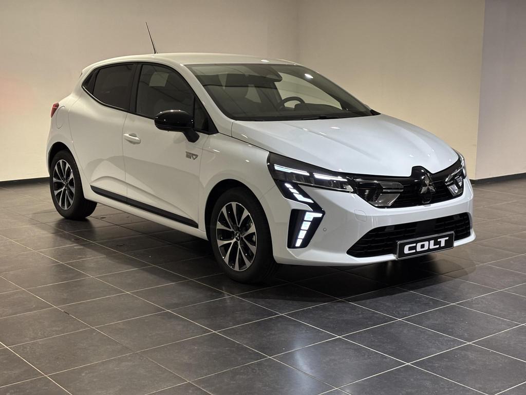 Mitsubishi Colt 1.6 HEV Intense | Voorraad voordeel | 8 jaar, Auto's, Mitsubishi, Stof, Euro 6, Blauw, Colt
