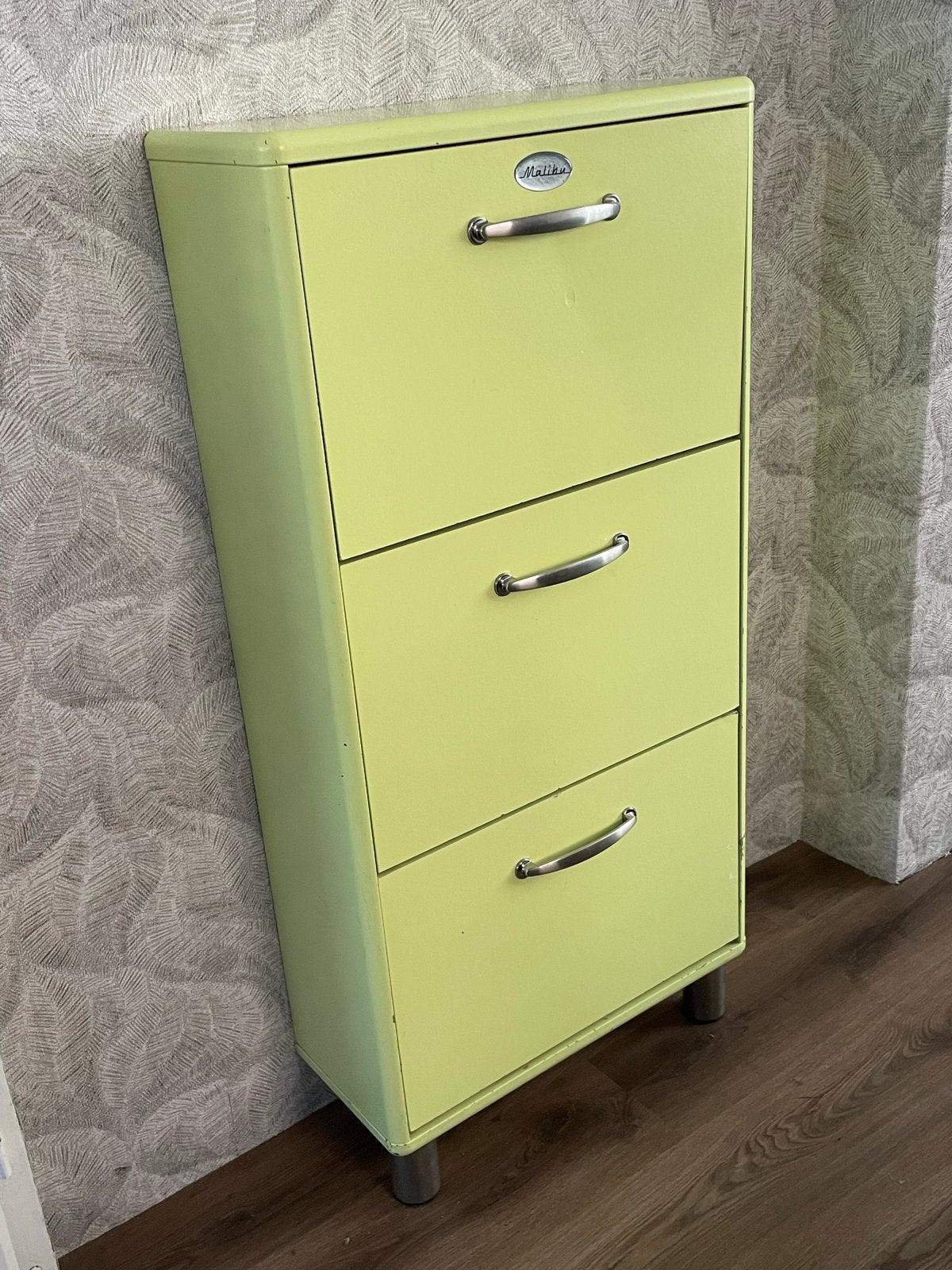Vintage Malibu schoenenkast - Groen, retro stijl, Ophalen, Gebruikt