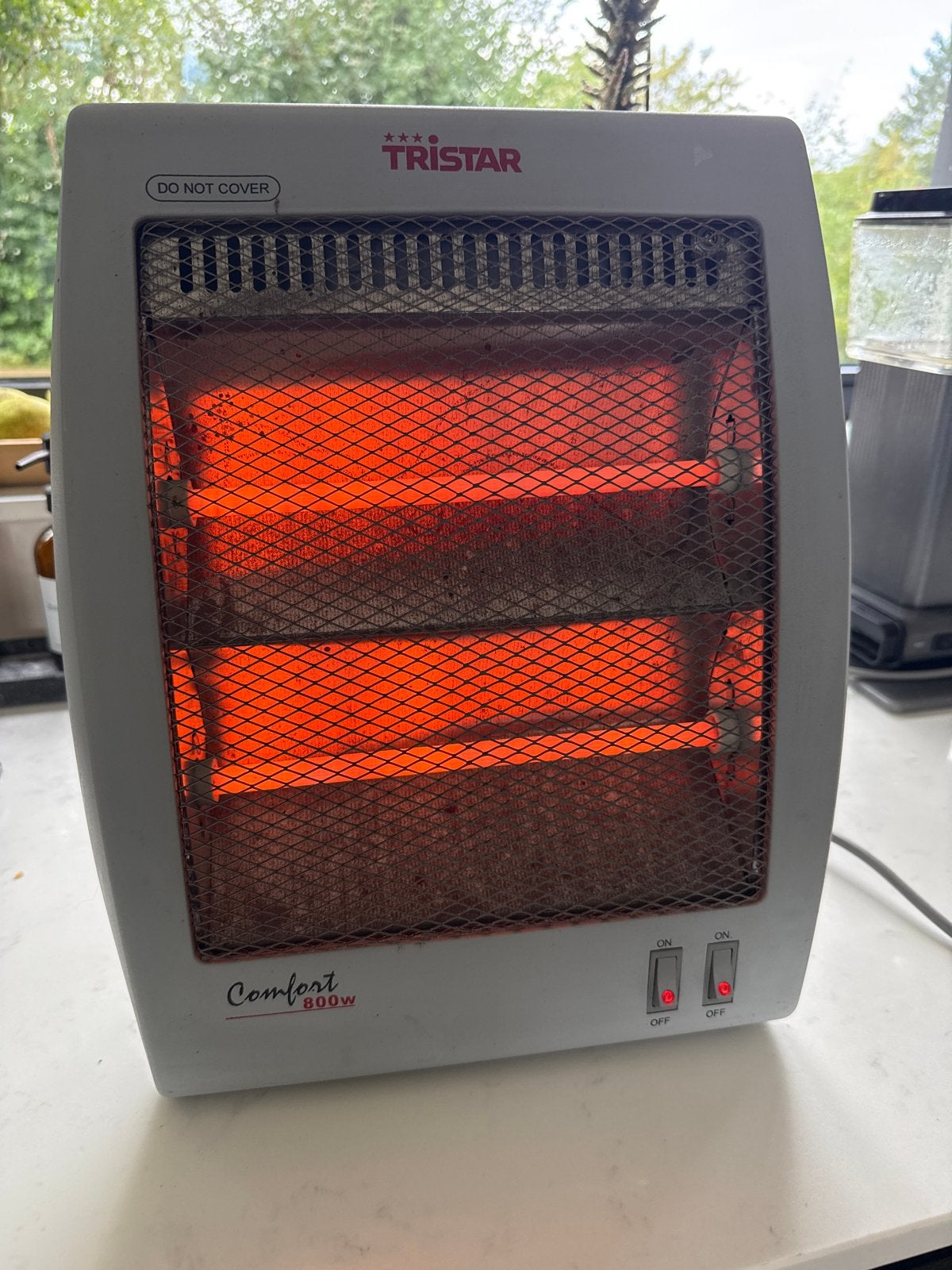 Tristar Comfort 800W elektrische kachel, Ophalen, Gebruikt, 800 watt of meer, Kachel