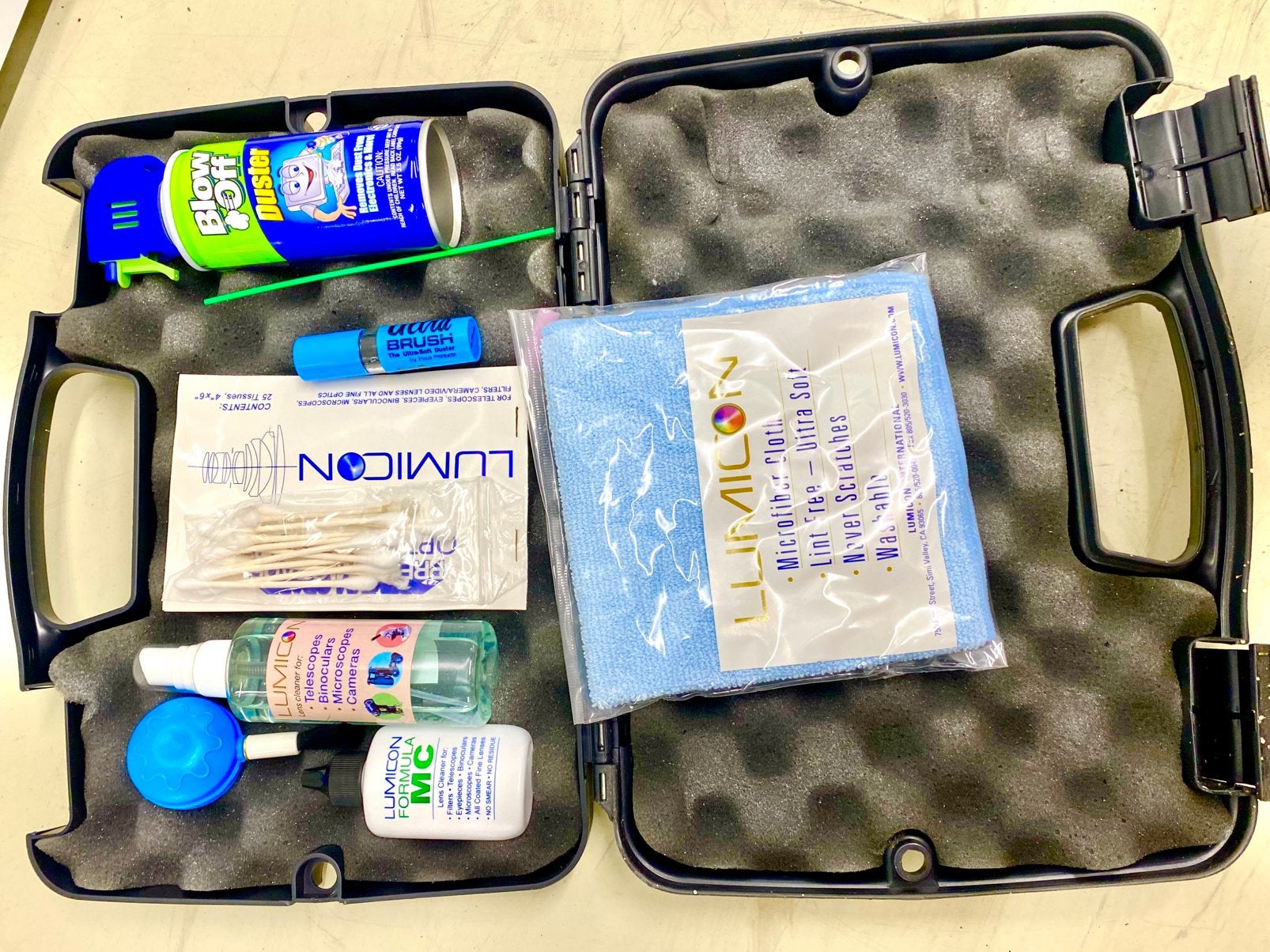 Professionele Lens Cleaning Kit met Koffer, Ophalen of Verzenden, Zo goed als nieuw