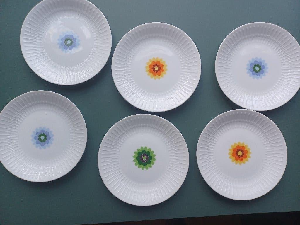 Vintage Hutschenreuther gebaksbordjes, Antiek en Kunst, Ophalen of Verzenden