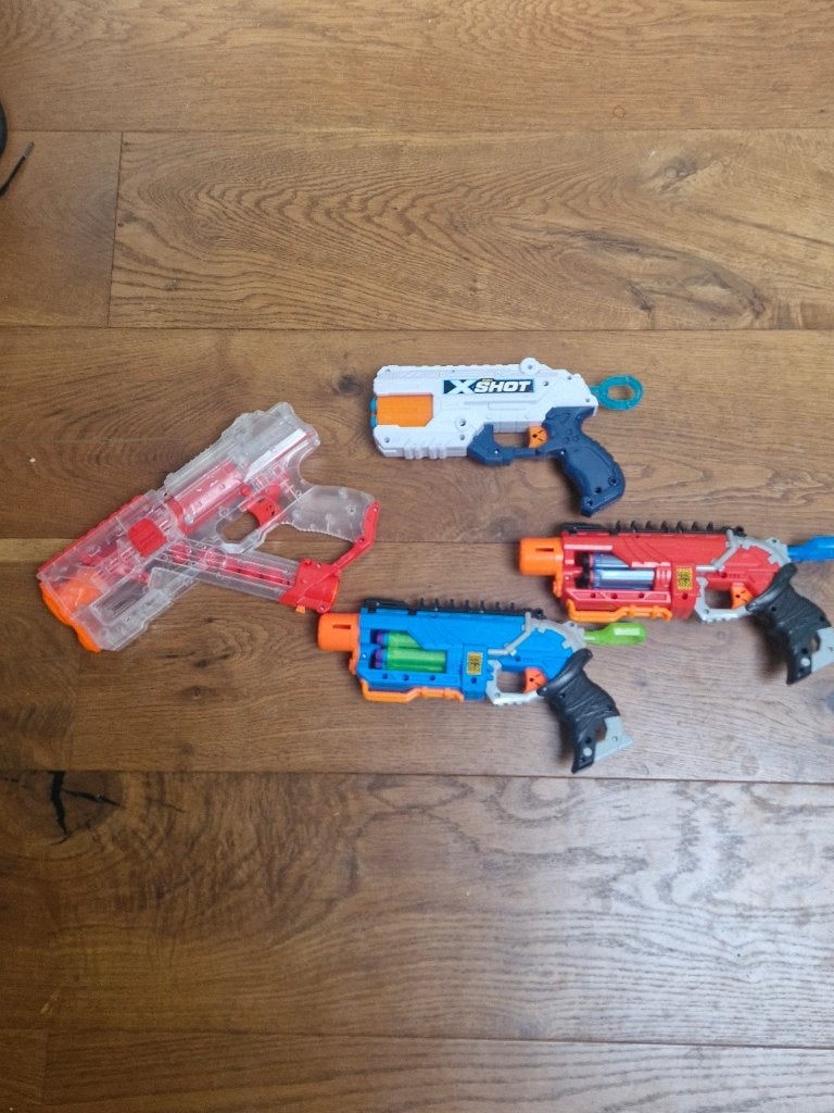 Xshot pistolen, Ophalen of Verzenden, Zo goed als nieuw