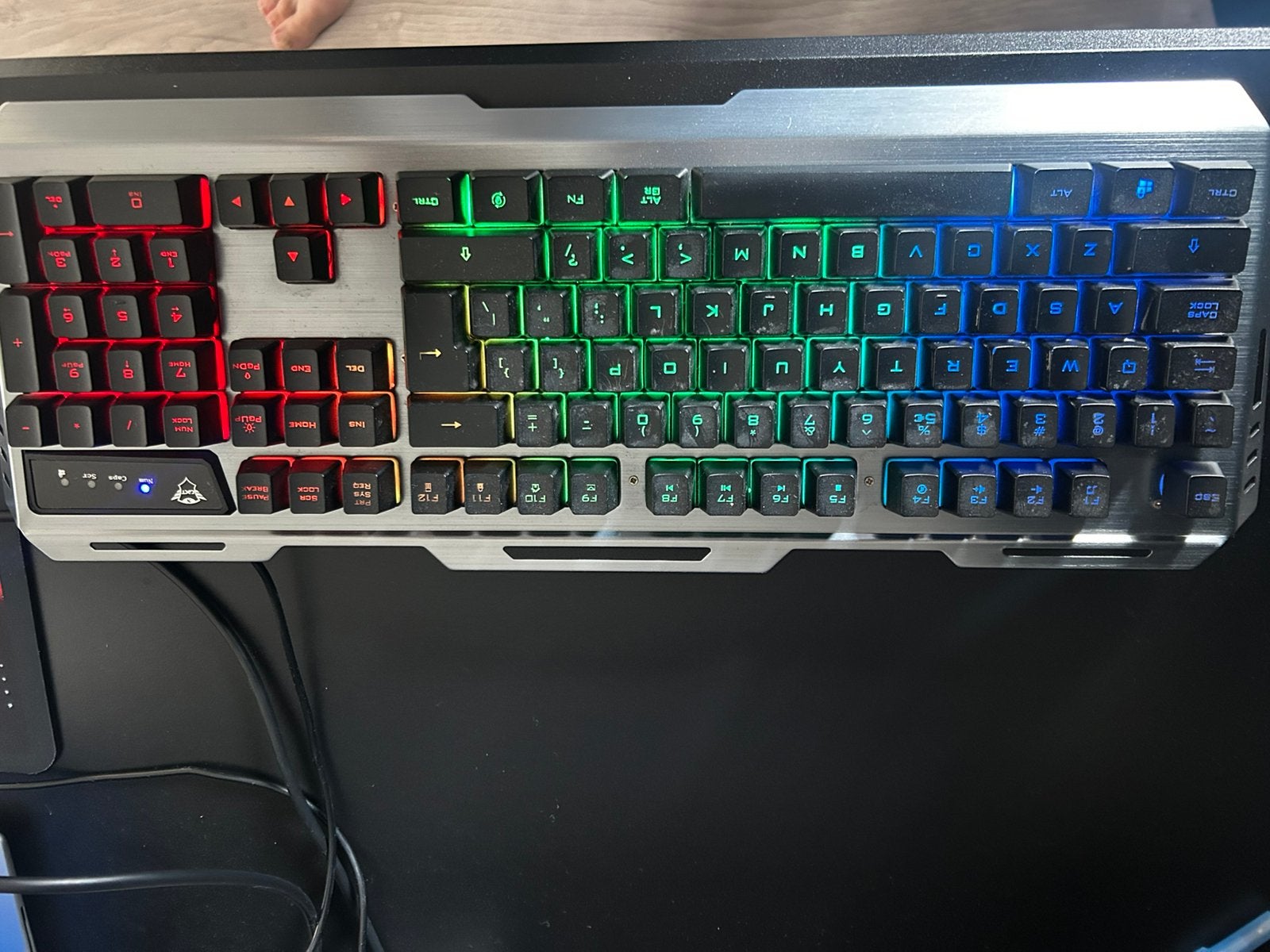 Game toetsenbord Tural GXT 845 en muis, Computers en Software, Toetsenborden, Ophalen of Verzenden, Gebruikt