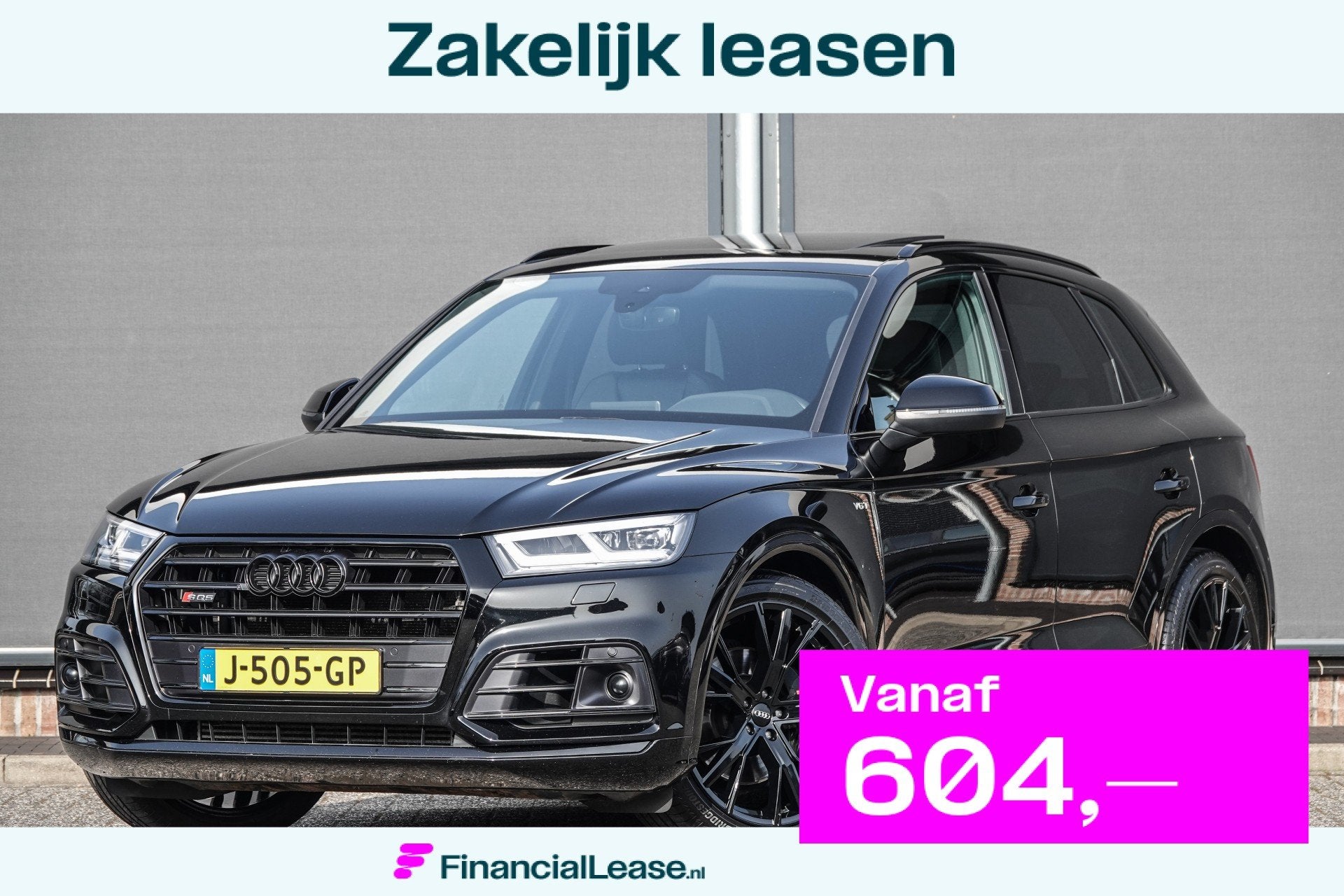 Audi SQ5 3.0Tfsi V6T 354Pk Aut. | Quattro | Luchtvering | Sp, Automaat, Gebruikt, 2995 cc, Zwart