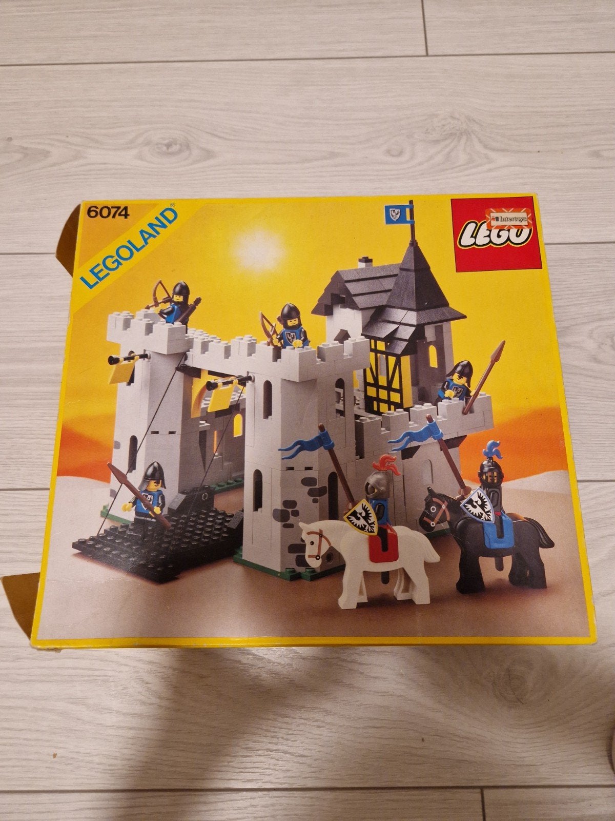 LEGO 6074 – Black Falcon’s Fortress uit 1986, Ophalen of Verzenden, Gebruikt