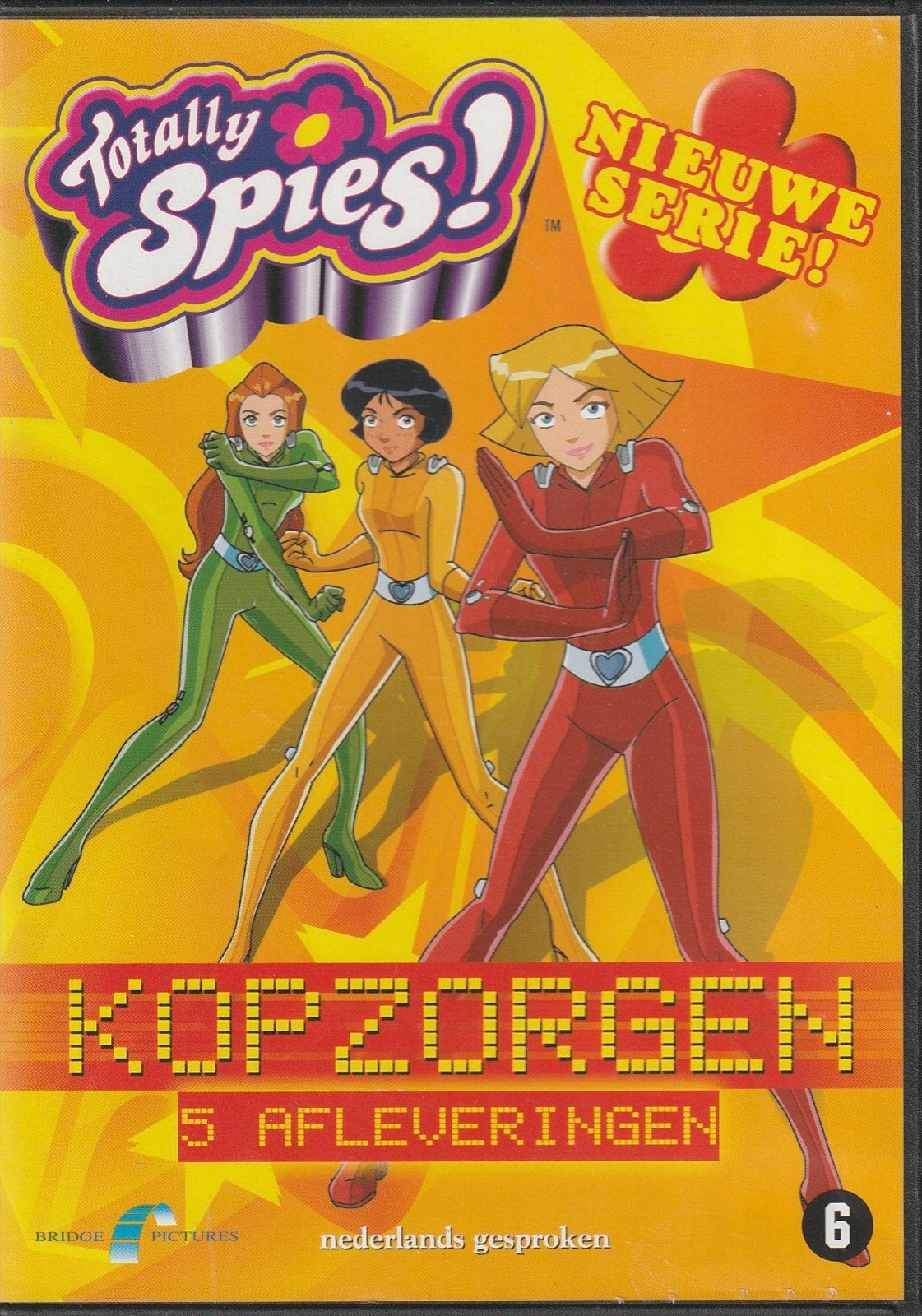 Totally Spies! Kopzorgen - 5 Afleveringen NL DVD, Europees, Zo goed als nieuw, Vanaf 6 jaar, Ophalen of Verzenden