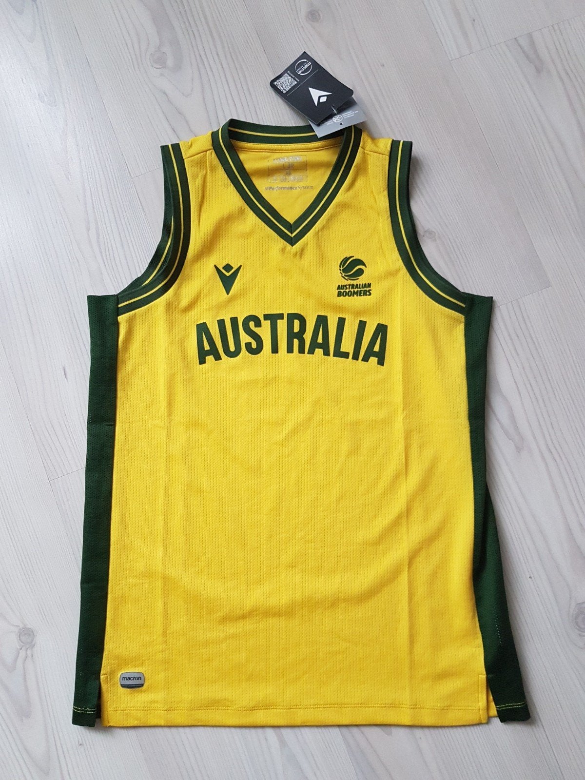 Australia heren basketbal jersey in size xs, Ophalen of Verzenden, Zo goed als nieuw, Kleding