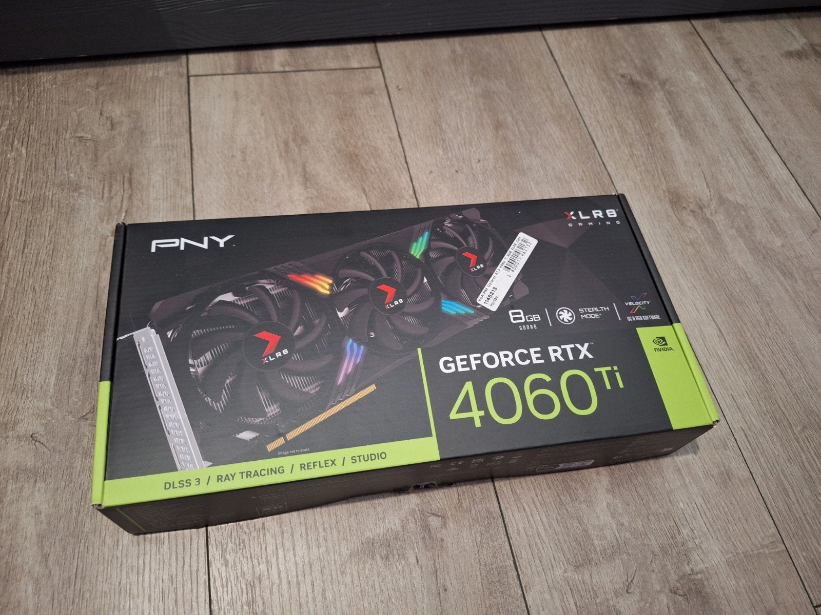 PNY NVIDIA GEFORCE RTX 4060 TI XLR8 GAMING, Computers en Software, GDDR6, PCI-Express 4, Ophalen of Verzenden, Zo goed als nieuw