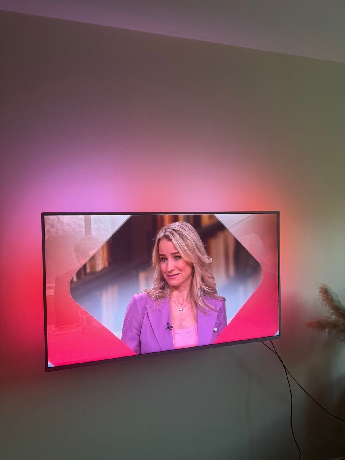 Philips ambilight tv 55inch 4K UHD, Ophalen, Philips, 50 Hz, Zo goed als nieuw