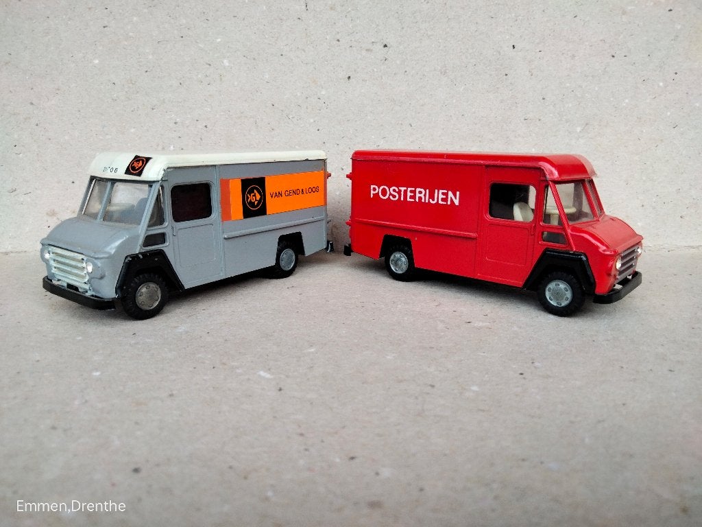lion car  - 2 commers  bestelwgens, Ophalen of Verzenden, Gebruikt, Bus of Vrachtwagen, Lion Toys