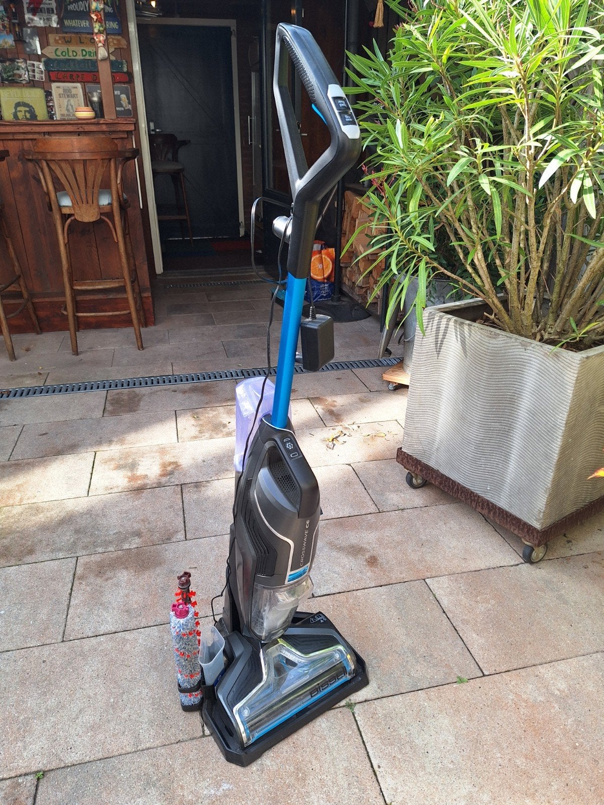 Bissell CrossWave C6 Draadloze Elektrische Dweil, Ophalen, Overige merken, Zo goed als nieuw, Draadloos