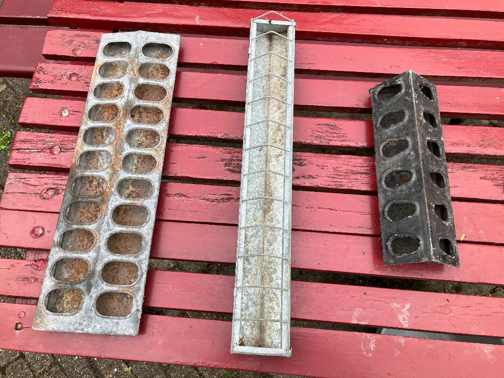 voerbak voor pluimvee kuikens (3 stuks), Ophalen of Verzenden, Drinken en Voederen