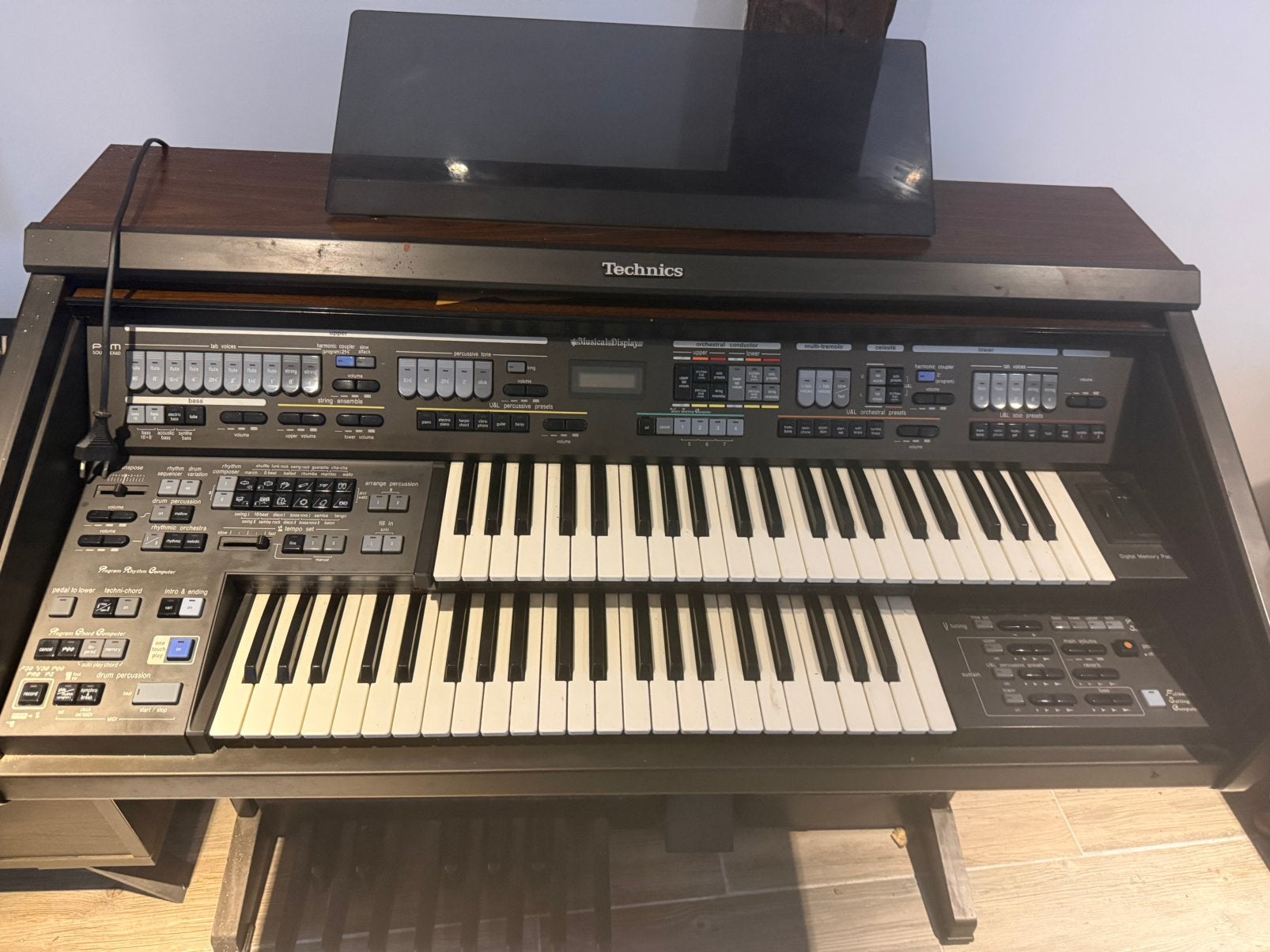 Technics, Ophalen, Zo goed als nieuw, 2 klavieren, Orgel