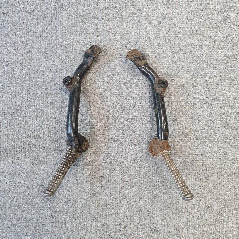 Voetsteun set Gilera Runner 50 onderdelen 227, Ophalen of Verzenden, Gebruikt, Frame, Overige merken