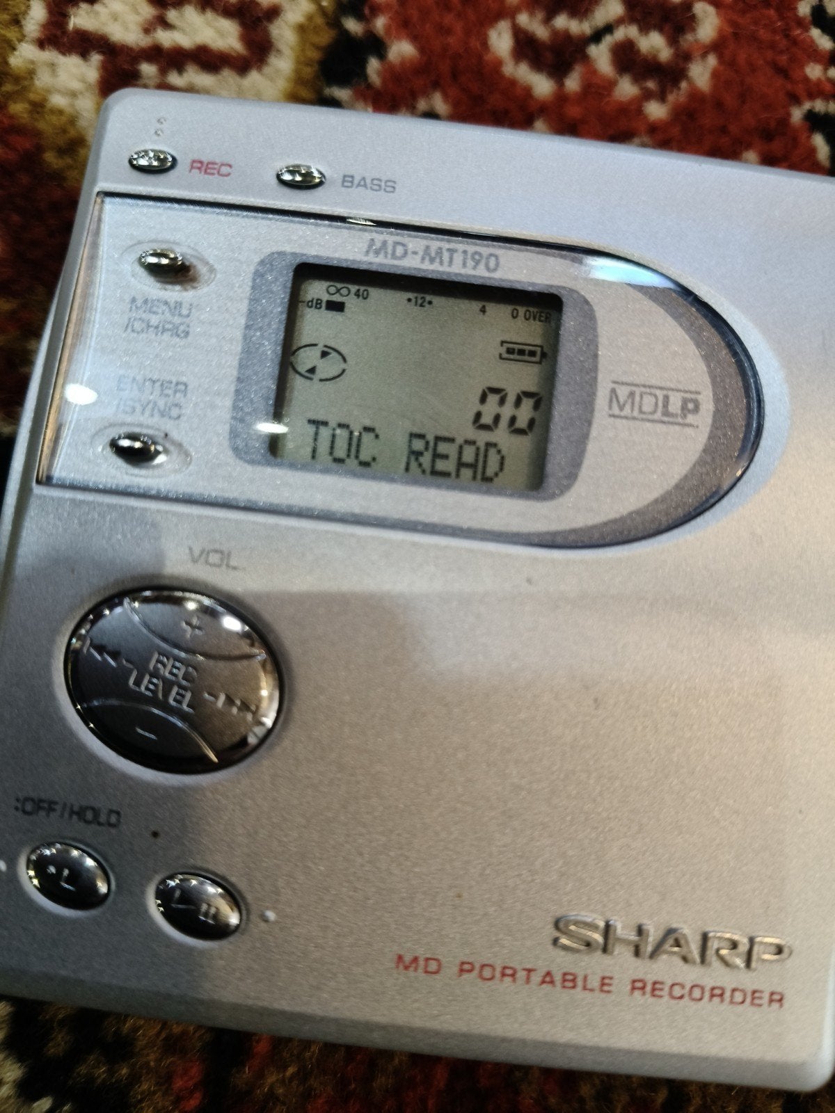 Sharp MD-MT190H MiniDisc recorder set, Ophalen of Verzenden, Minidisc-recorder