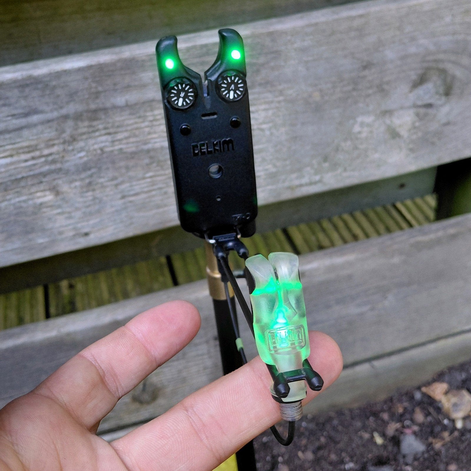 Groene Delkim Nitelite Indication Set, Ophalen of Verzenden, Gebruikt, Overige typen