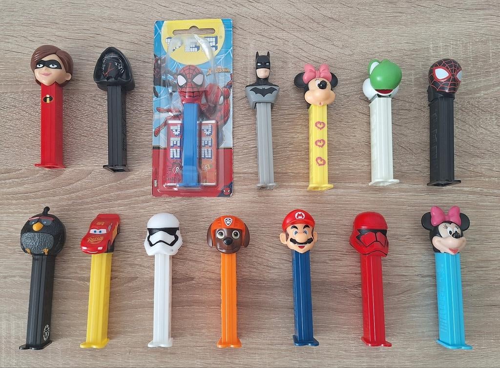 PEZ snoep Dispensers 14 X, Verzamelen, Ophalen of Verzenden, Gebruikt
