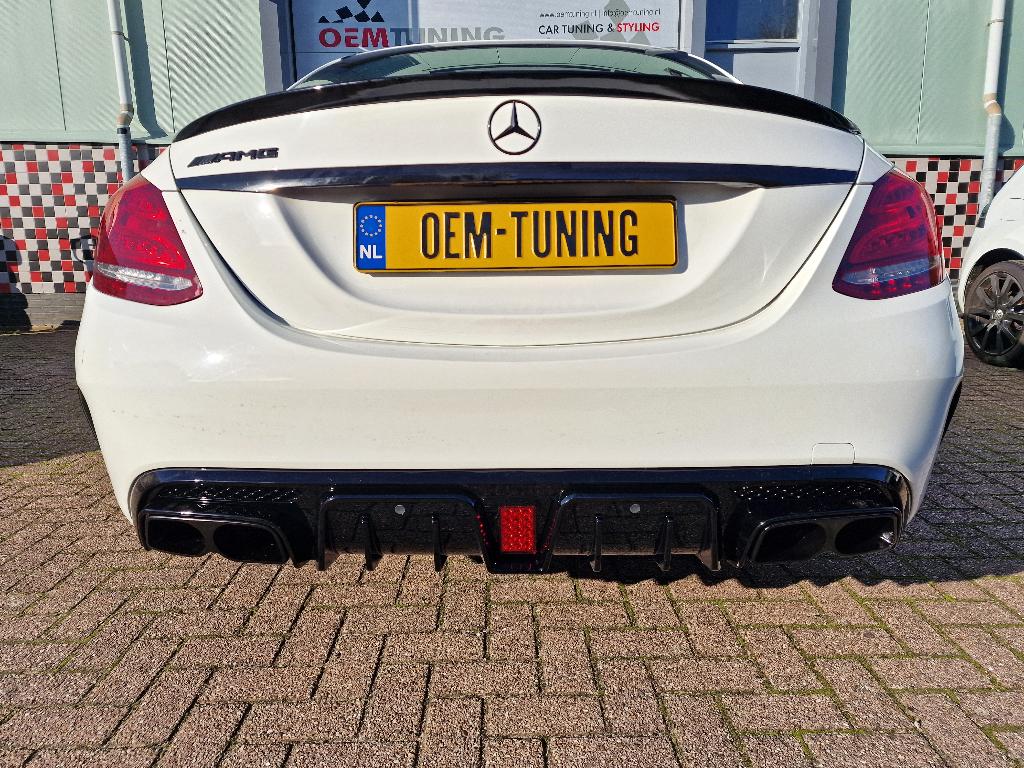 Mercedes-Benz C-Class W205 Brabus look diffuser | 2014-2018, Auto diversen, Tuning en Styling, Ophalen of Verzenden
