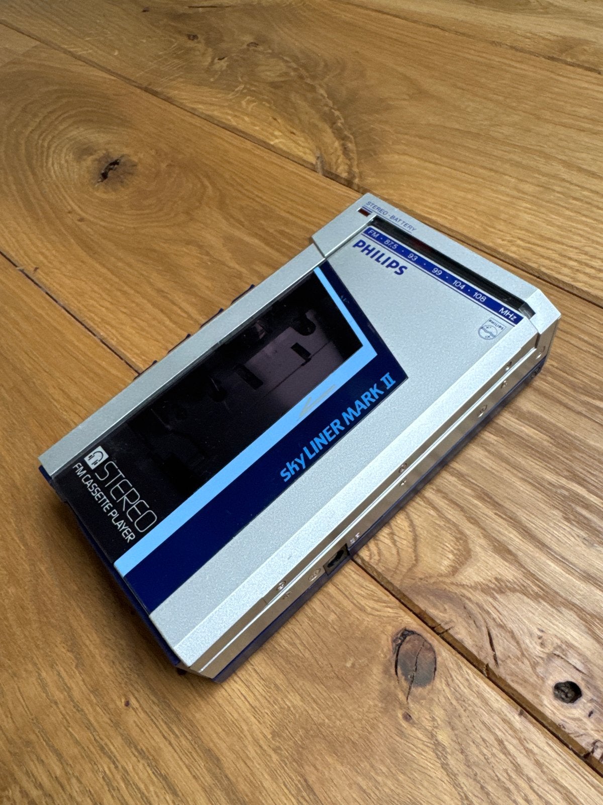 Philips Sky Liner Mark II ‘83 FM Cassette Speler D 6638-00, Ophalen of Verzenden, Walkman