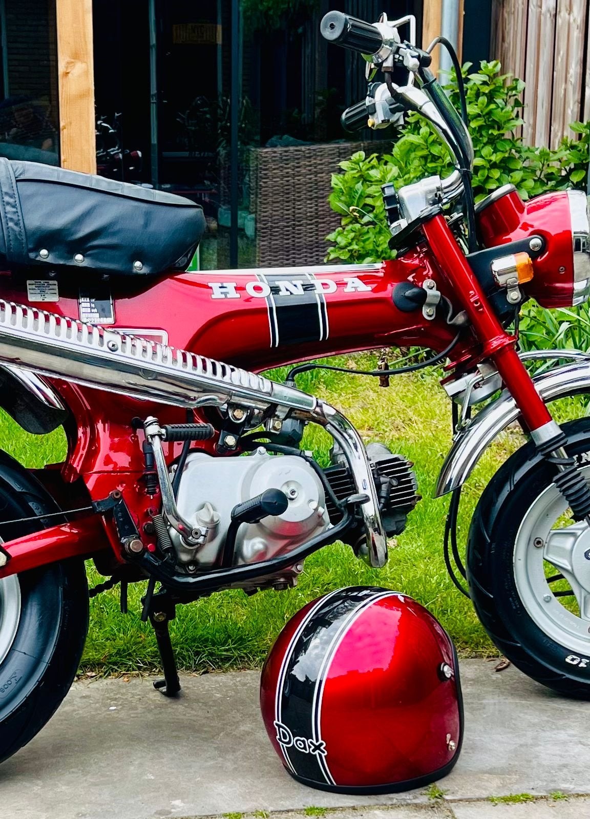 Honda Dax AB23 1988 Candy Red – origineel opgebouwd – uniek, Ophalen, Overige modellen, Maximaal 45 km/u, Zo goed als nieuw