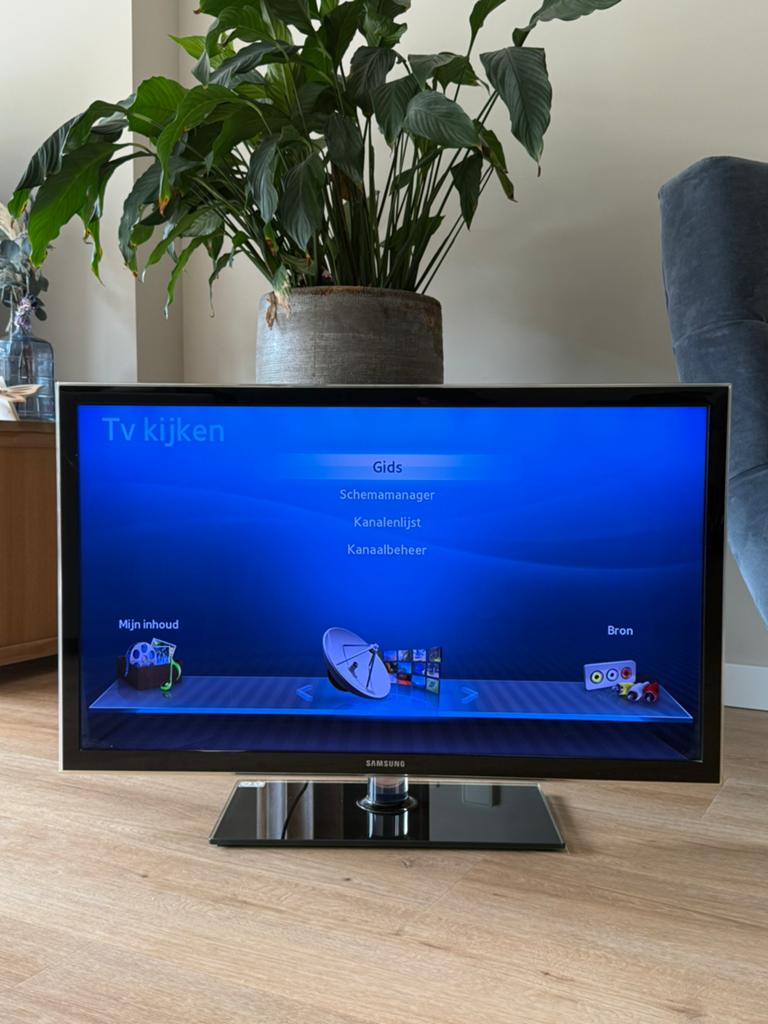 40 inch samsung tv, 50 Hz, Ophalen of Verzenden, Samsung, 100 cm of meer