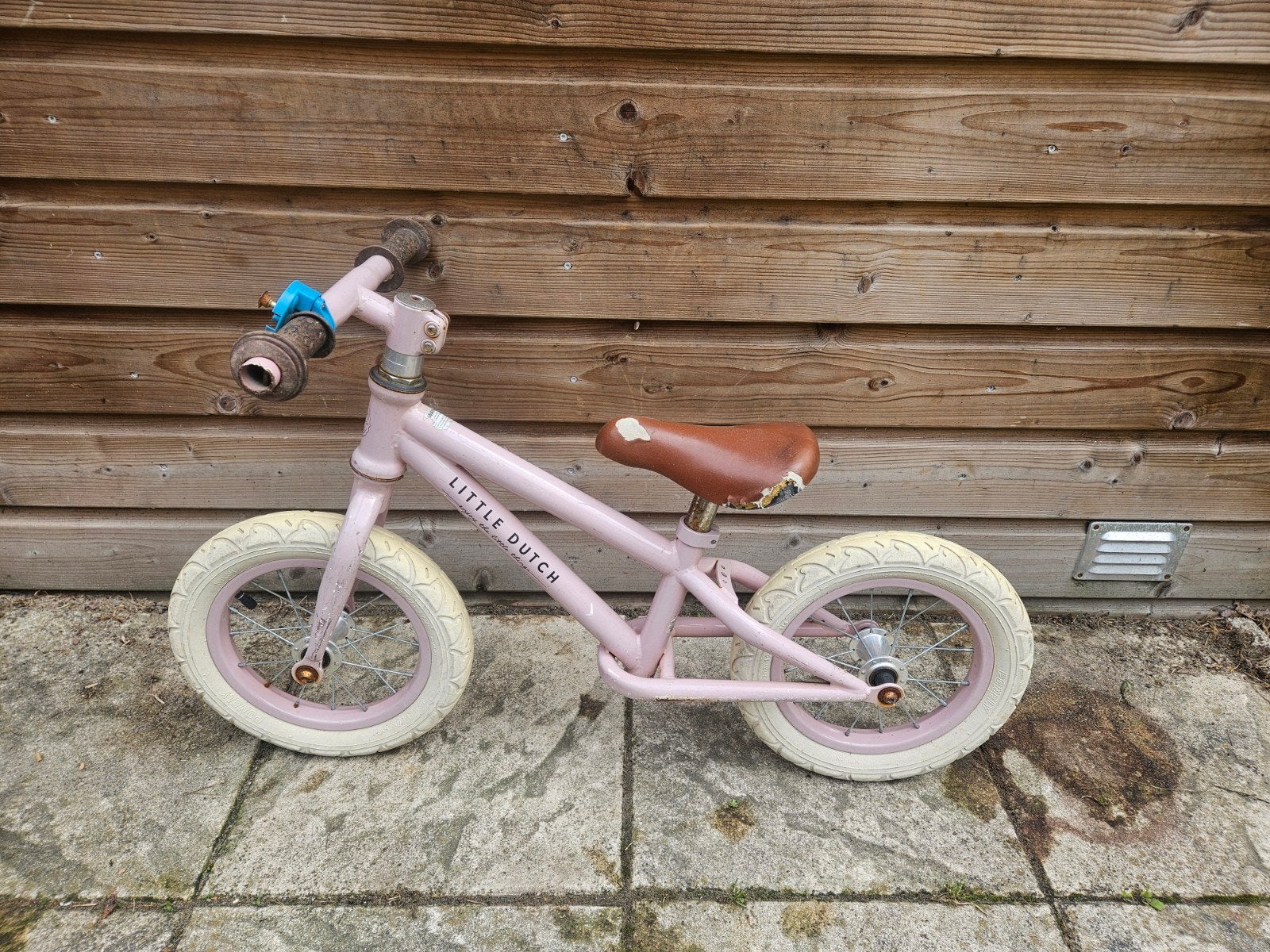Little Dutch loopfiets roze, Ophalen, Gebruikt, Minder dan 16 inch, Little Dutch
