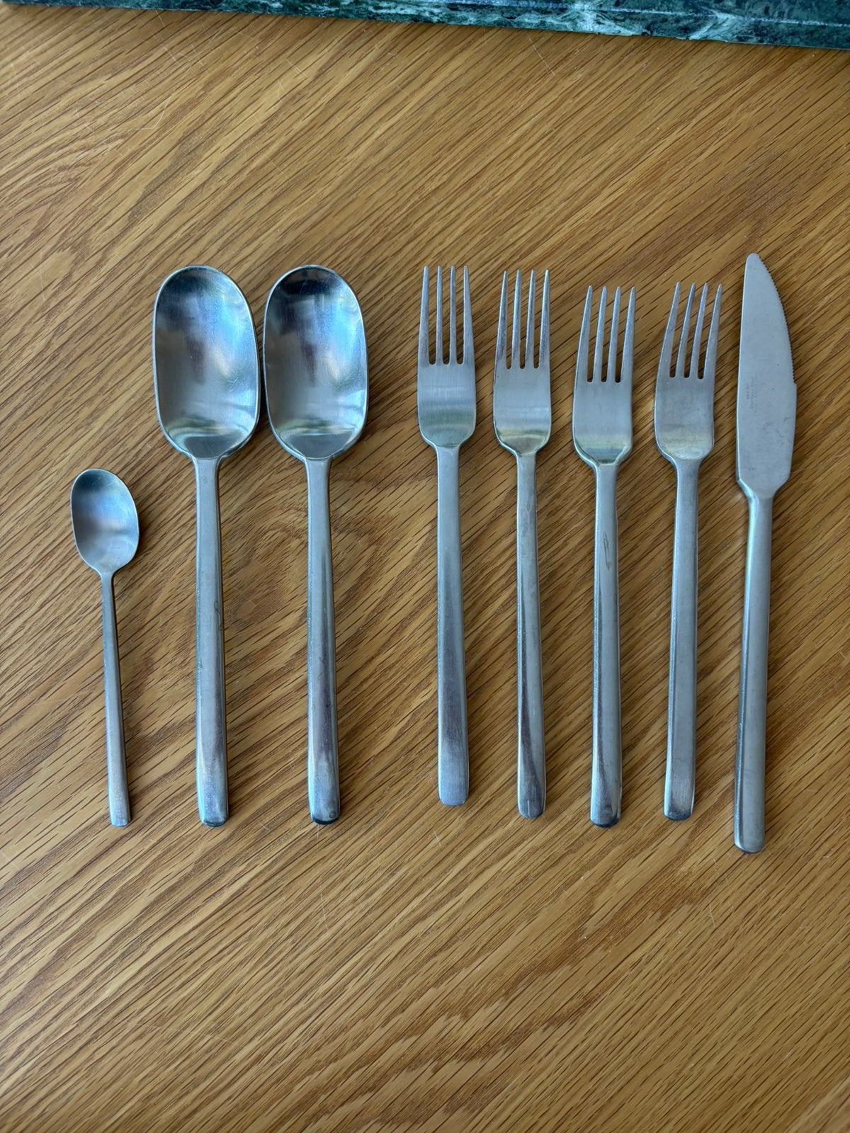 IKEA Data bestekset 8 delig, IKEA, Ophalen of Verzenden, Zo goed als nieuw, Rvs of Chroom