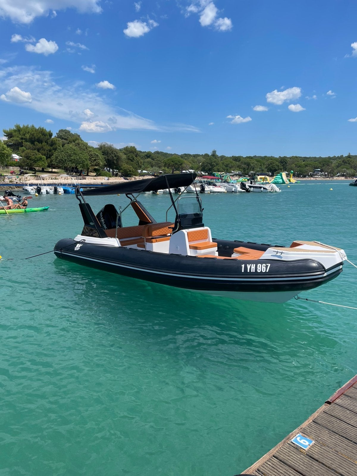 RIB boot te koop, Kroatiëgangers opgelet, Zo goed als nieuw, Tiger Marine, 175 pk, 30 cm