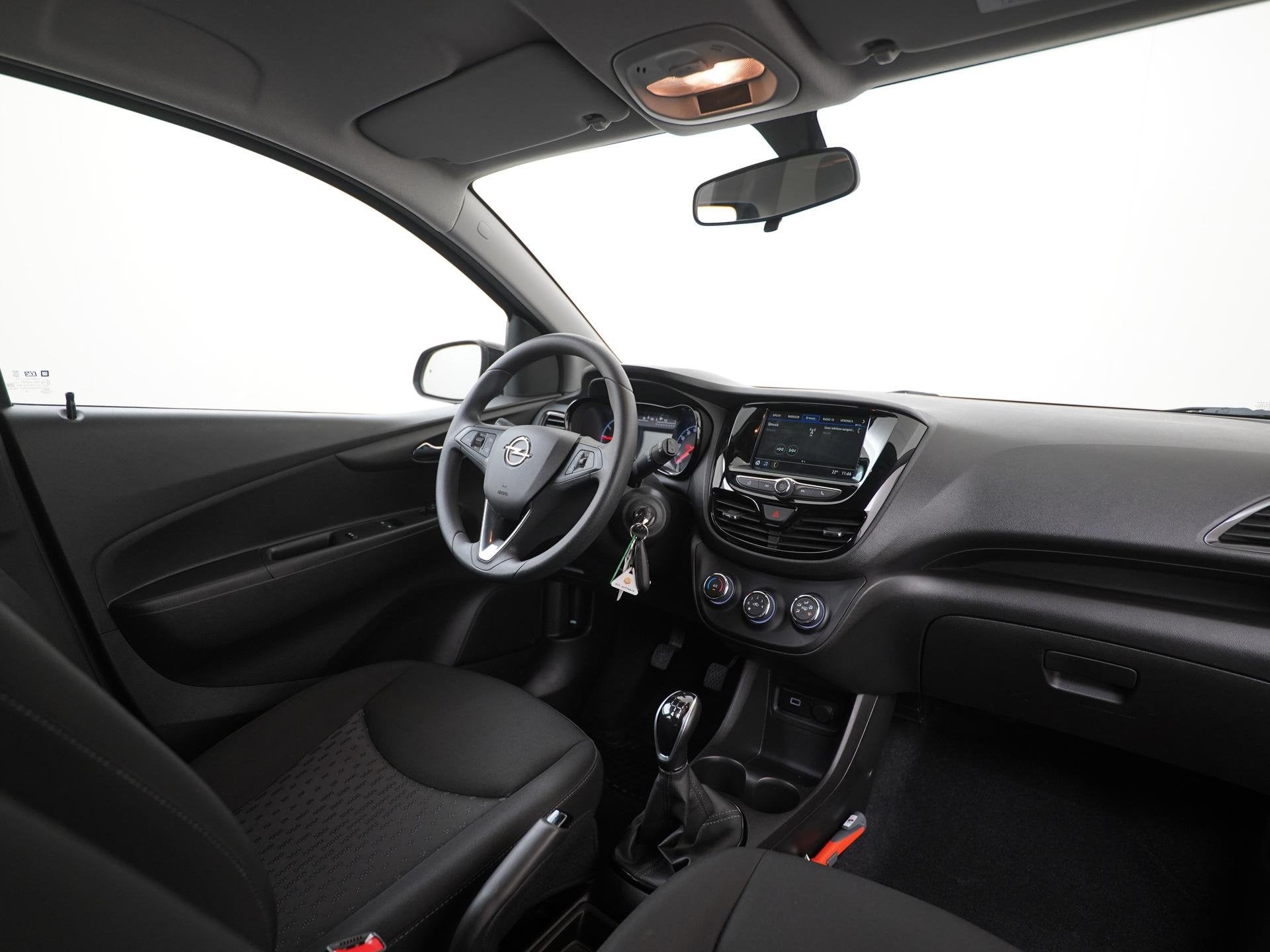 Opel KARL 1.0 Rocks Online Edition | Carplay | Parkeersensor, Auto's, Voorwielaandrijving, Stof, Gebruikt, Zwart