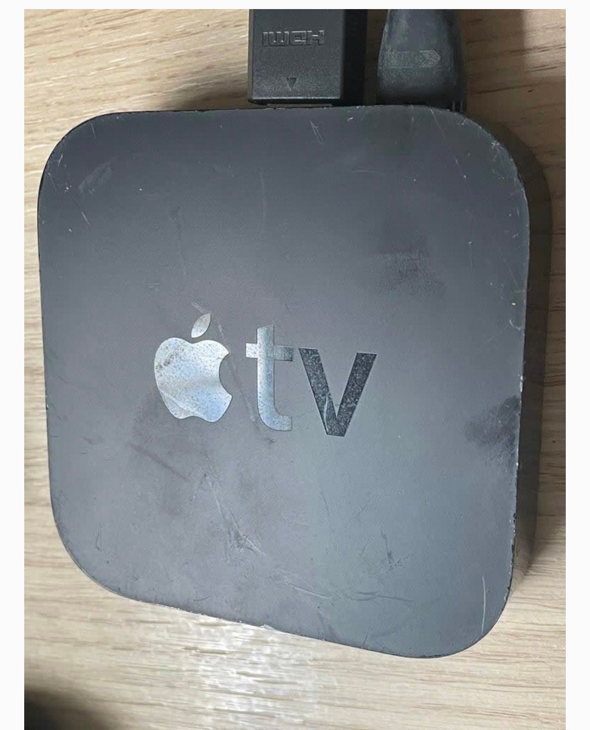 Apple TV (A1469) met afstandsbediening en HDMI-kabel, Ophalen of Verzenden, Gebruikt, HDMI, Zonder harde schijf