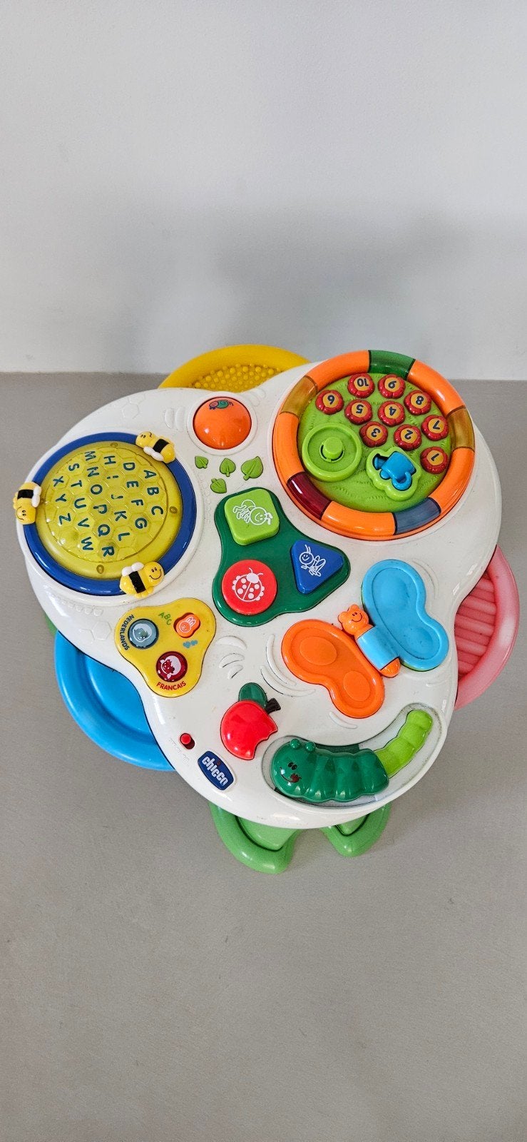 Chicco Speeltafel met Licht en Geluid, Ophalen, Overige typen, Met licht