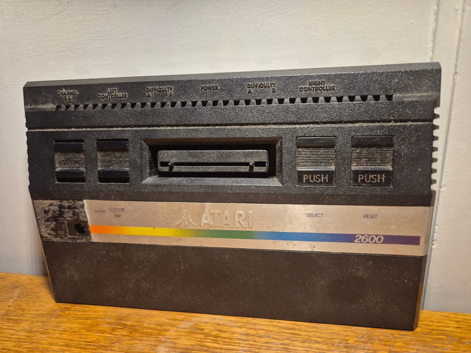 Atari 2600 junior met perfect beeld, Ophalen of Verzenden, Zo goed als nieuw, Met 1 controller, Atari 2600