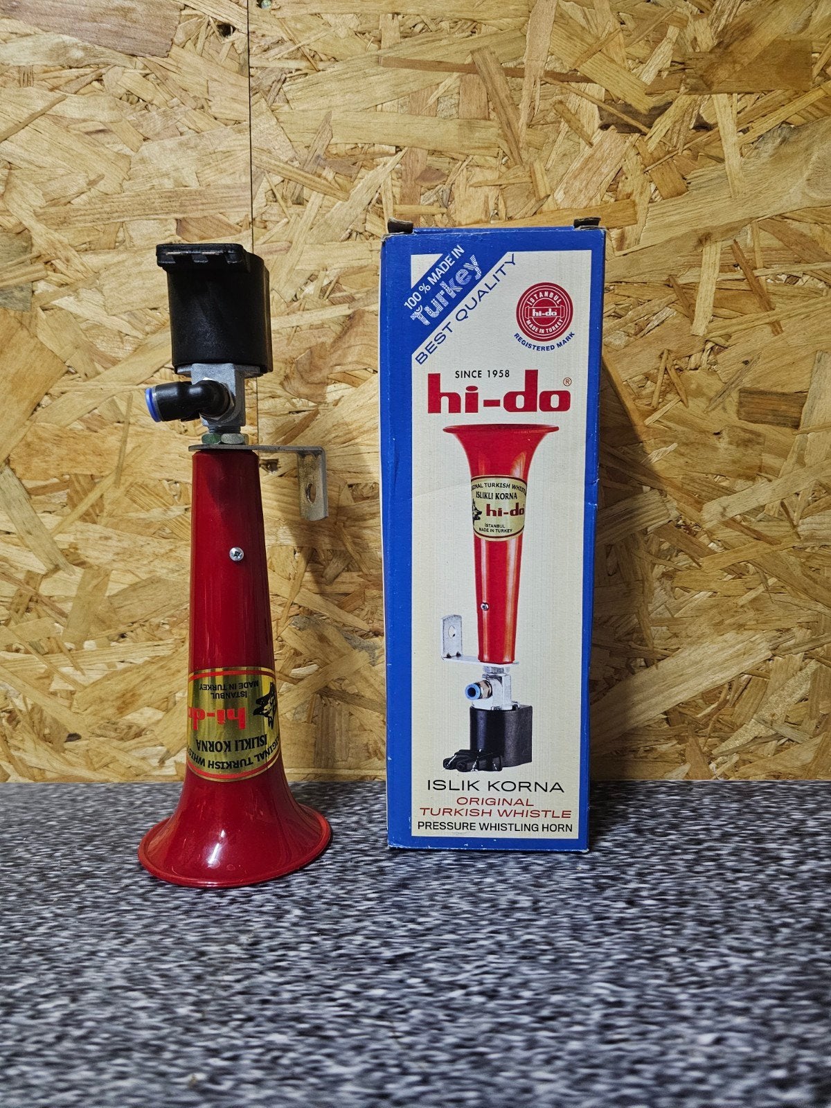 Originele HI-DO 24v  turkse fluit nieuw in doos luchthoorn, Ophalen of Verzenden, Nieuw