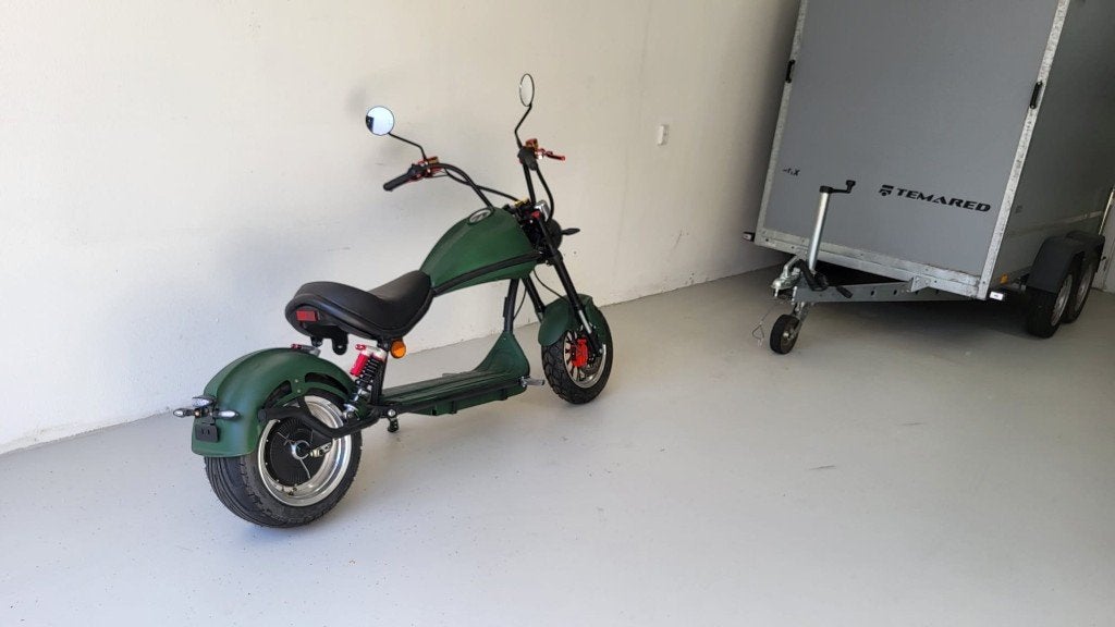 electrische bromscooter, Fietsen en Brommers, Scooters | Overige merken, Maximaal 45 km/u, Elektrisch, Zo goed als nieuw, 0 cc