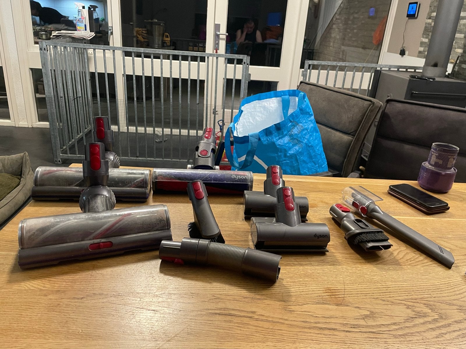 Dyson stofzuiger accessoires en onderdelen, Witgoed en Apparatuur, Stofzuigers, Inclusief accessoires, Gebruikt, Overige typen
