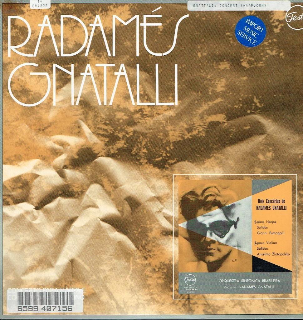 Radames Gnatalli– Concerto Para Harpa Concerto Para Violino, Kamermuziek, Verzenden, Zo goed als nieuw, 12 inch