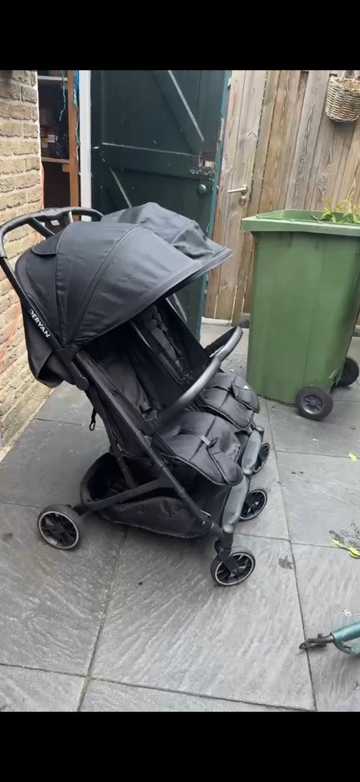 Rolo X2 Duo Buggy Duowagen - Zwart - Zo goed als nieuw, Ophalen, Zo goed als nieuw, Overige merken, Duomodel