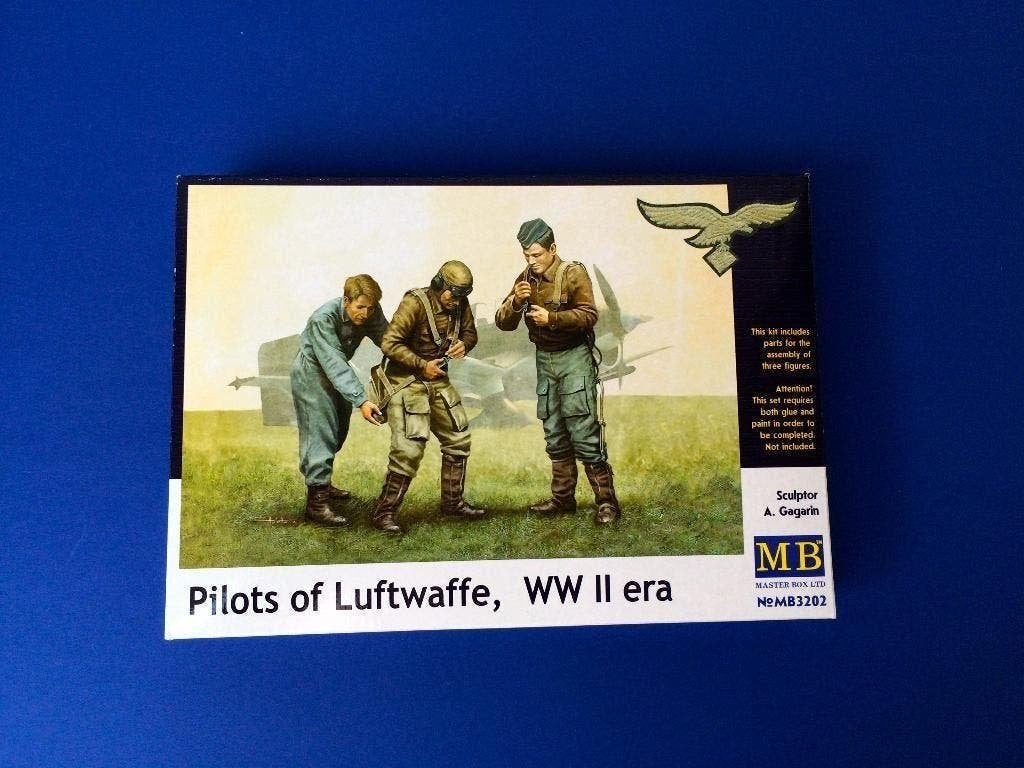 MasterBox	MB3202	Pilots of Luftwaffe	1/32, Verzenden, Nieuw, 1:35 tot 1:50