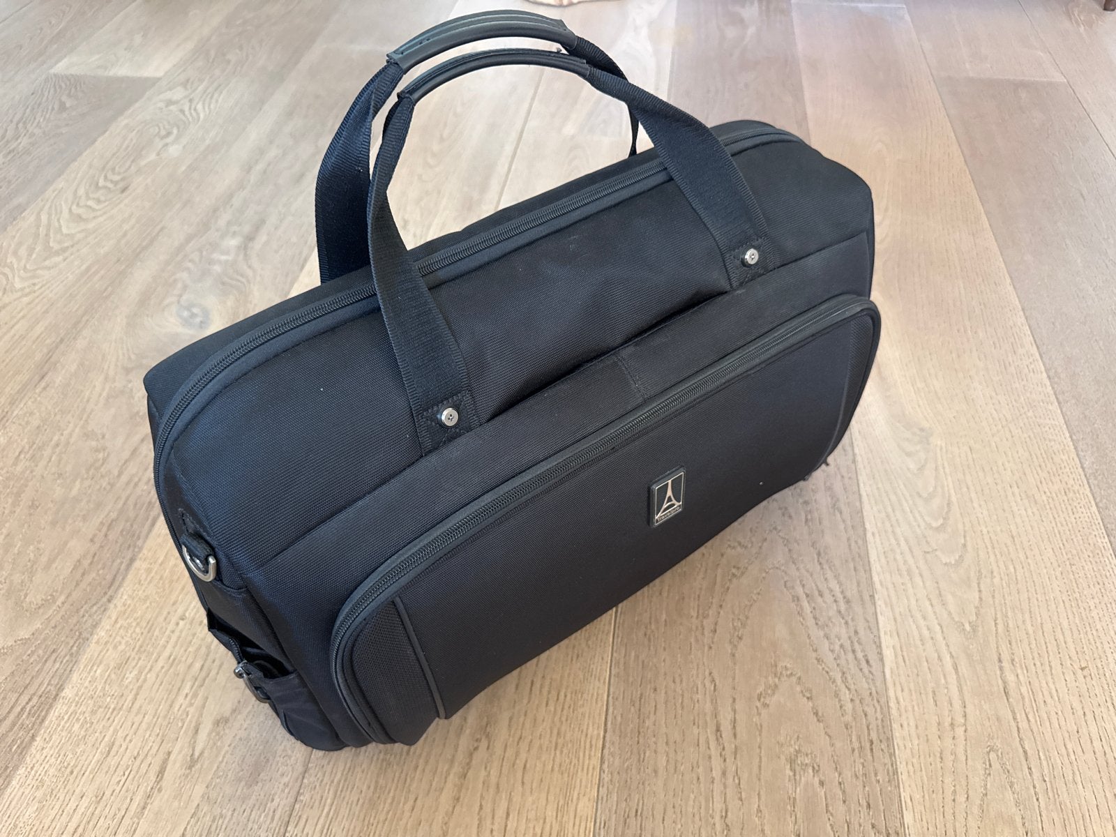 Travelpro reistas weekendtas Weekender Carry-on Duffel, 40 tot 60 cm, 20 tot 30 cm, Zwart, Minder dan 35 cm