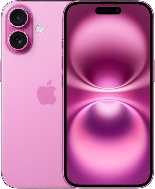 Apple iPhone 16 128GB Pink Nieuwstaat & Garantie, Apple Park Way Cupertino, 128 GB, Apple, IPhone 16